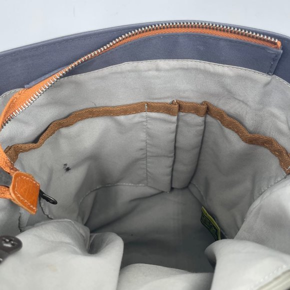 TSD Blue Leather Backpack | Made in the USA main image 7